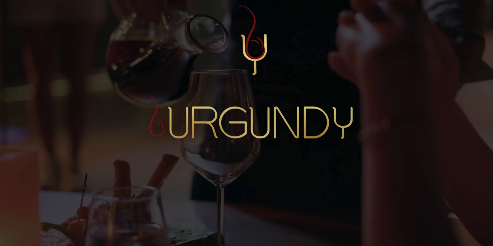 Burgundy: Restaurant Branding branding graphic design logo