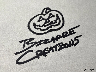 Bizarre Creations [logo concept] bizarre creations halloween jackolantern logo playstation project gotham racing pumpkin xbox