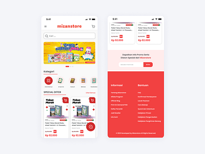 [Redesign] Homepage Mizanstore Website app book bookapp desgn mizanstore mobile mobiledesign mobileui redesin uimobile uiux uiuxdesign user experience user interface uxdesign web