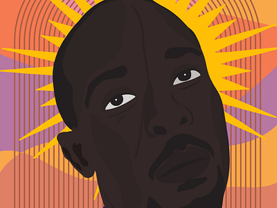 Michael K. Williams actor adobe illustrator graphic design illustration illustrator