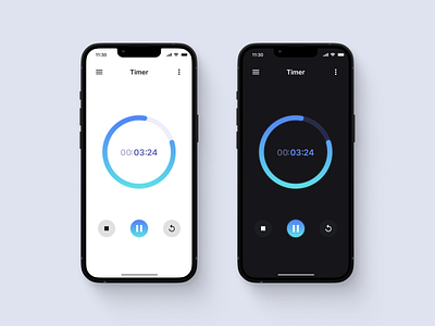 Countdown Timer UI: Clean and Minimal accessibility animation appdesign communityengagement dailyui design graphic design ui uiux userexperience ux