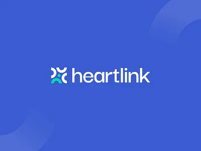 Heartlink - Logo Animation aesthetic aesthetic logo animation blue brand branding clean logo graphic design green logo logo animation logo branding logo design logo motion graphic minimalist minimalist logo motion graphics simple animation simple logo simple logo design