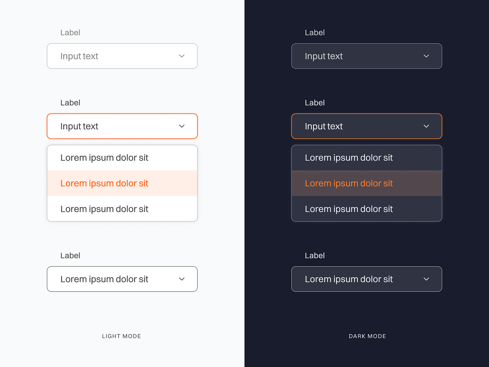 Light and Dark Input by Loïck Legallais on Dribbble