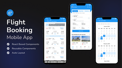 Flight Booking - Mobile Application flightbooking travel expierence uiux