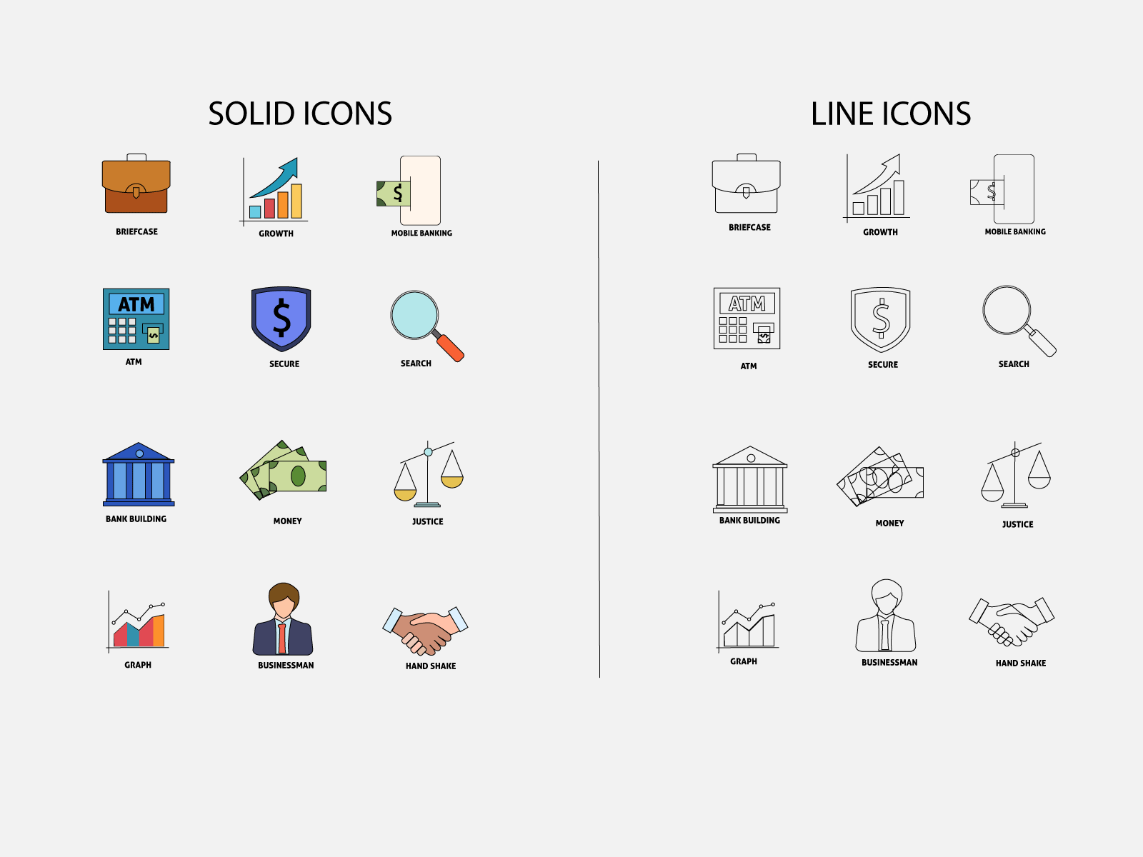 MONEY FINANCE ICONS design graphic design icons illustration illustrator money icons