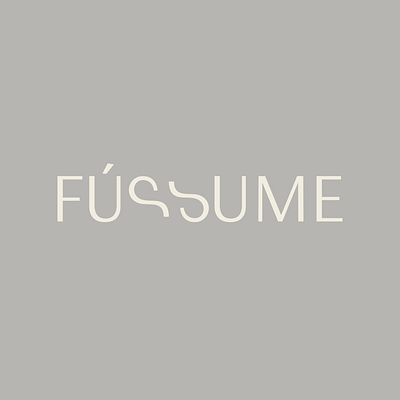 Fussume Logotype branding design logo logo inspiration logocombination logodesign logogram logotype wordmark