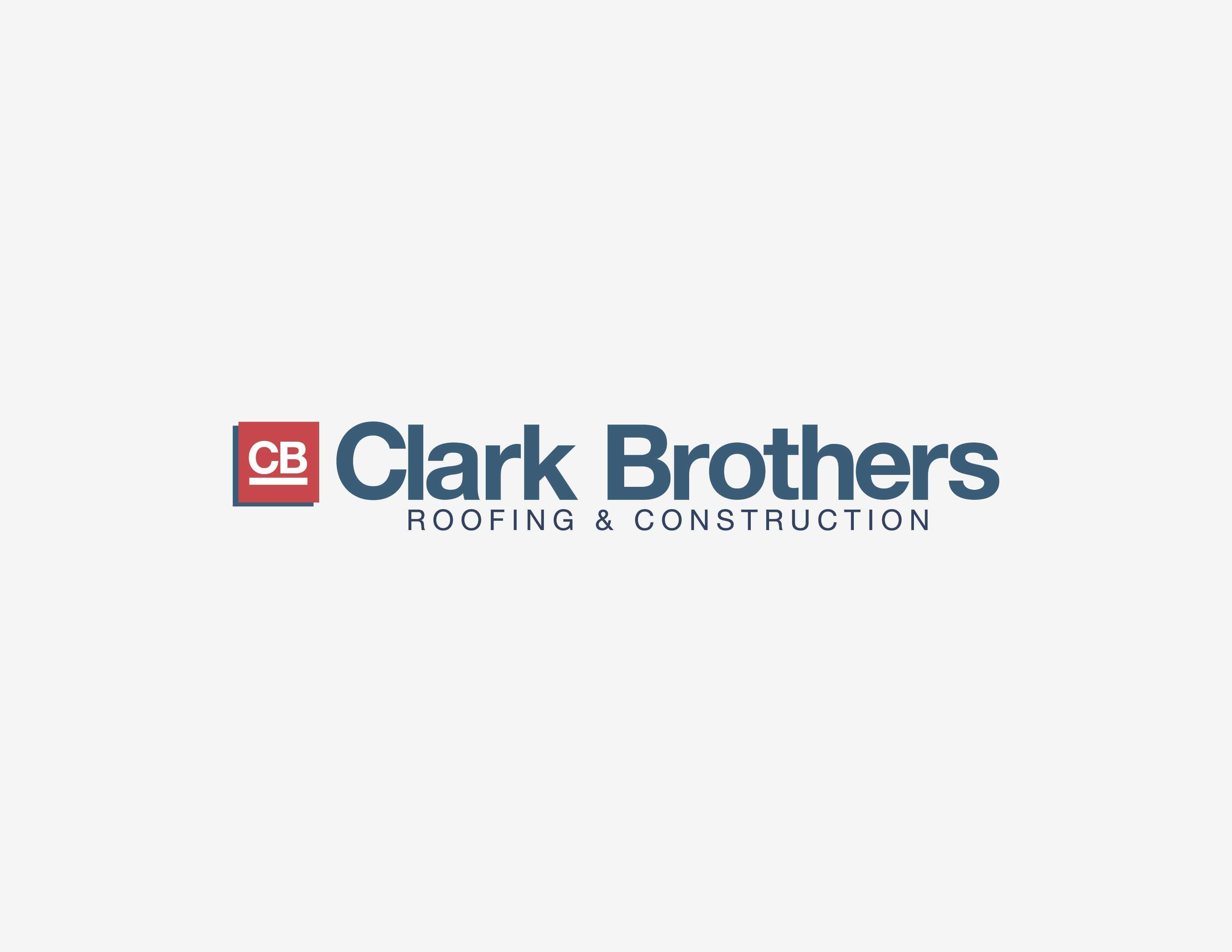Clark Brothers Roofing - Marketing Package branding graphic design marketing marketing package