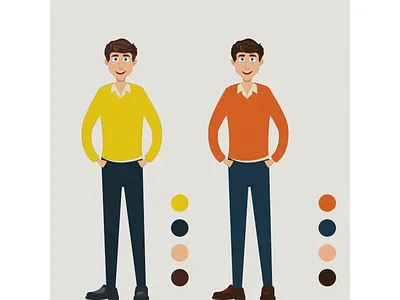 Cartoon boy adobe design graphic design illustration illustrationoftheday illustrator vector