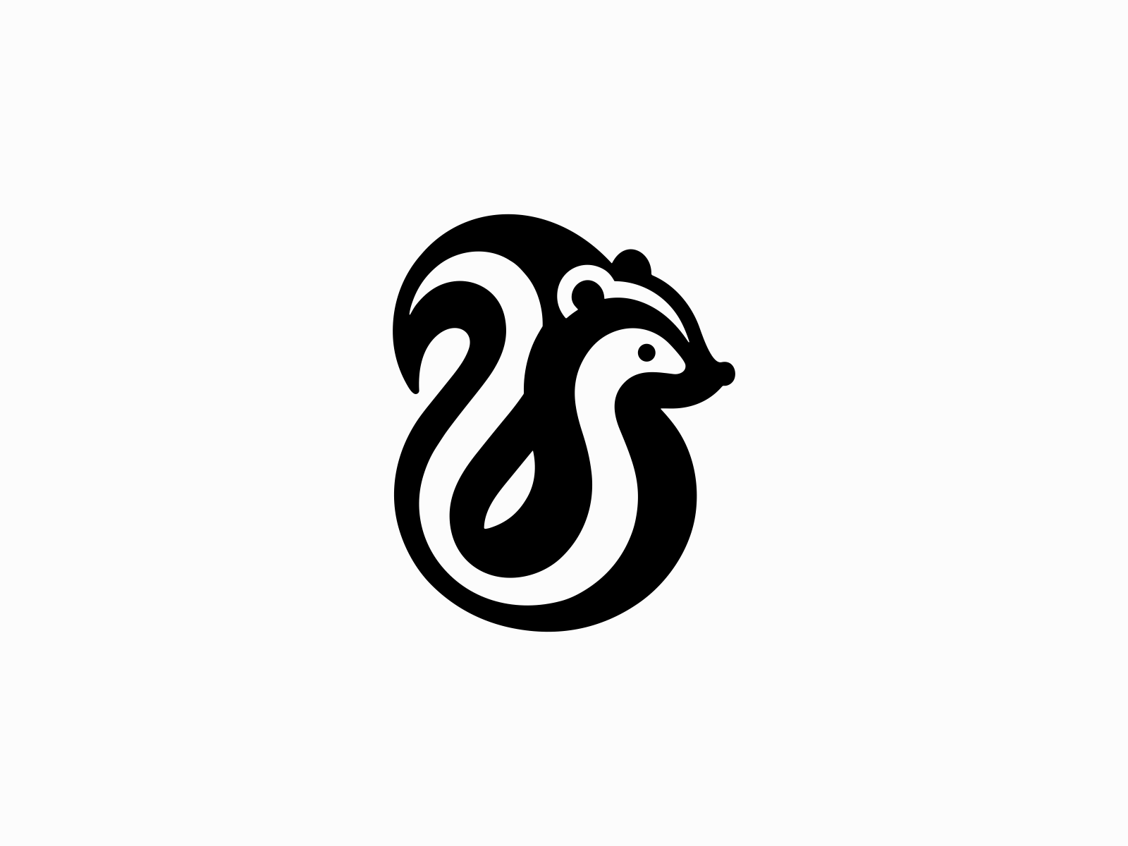 Skunk Logo By Lucian Radu On Dribbble