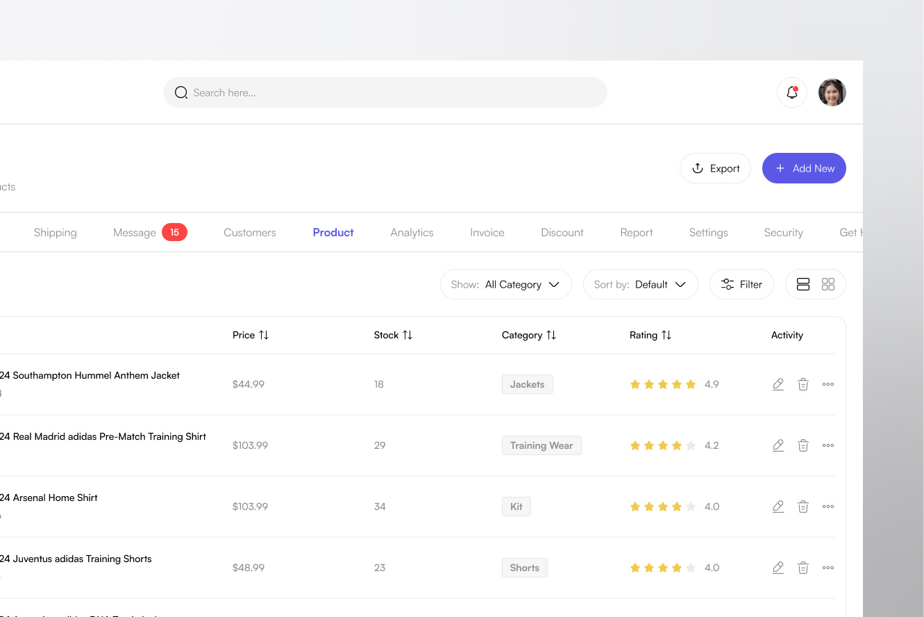 great.sale - SaaS Sales Product Page clean crm dashboard dashboard design design filter list management product page saas saas design sales dashboard sales management ui uiuxdesign ux