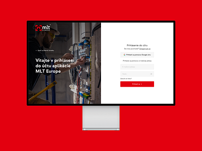 MLT Europe - application app design ui ux visual design