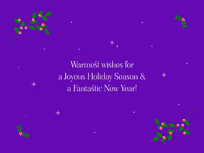 Holiday card christmas christmas card christmas wishes design holiday holiday card illustration mistletoe software agency software house wishes