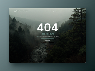 DailyUI Challenge 08 | 404 Error Page branding dailyinspiration dailyui dailyuichallenge design designfeedback feedbackwelcome figma graphic design ui uiuxdesign ux webuidesign