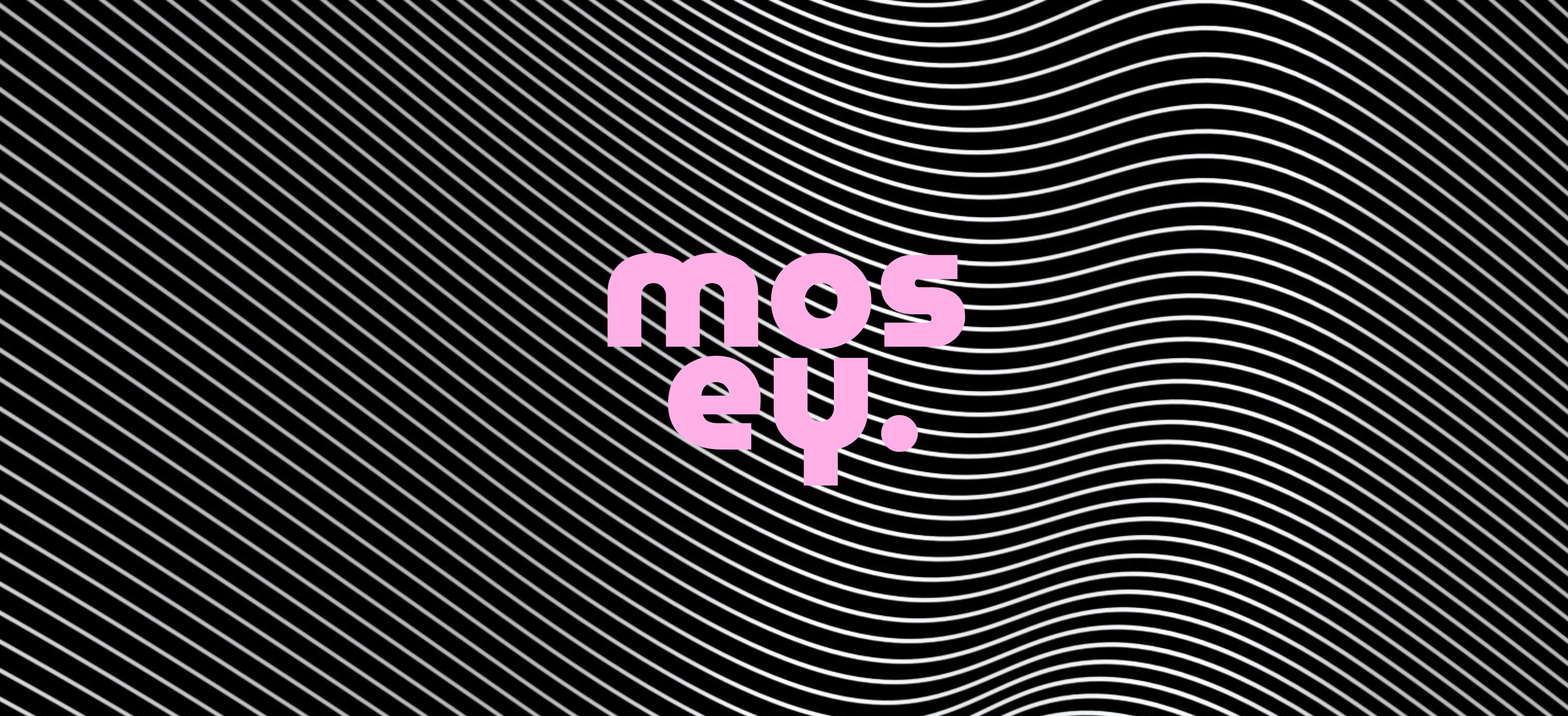 mosey._4 🦖🩷 art black branding design digital draw illustration logo paint pink white