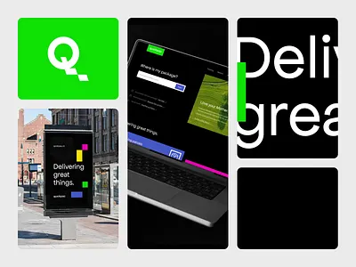 Quickpac Branding motion design