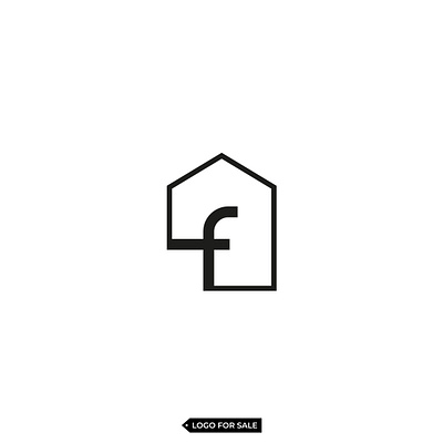 F Home Logo branding brnading design f fhomelogo home homelogo house houselogo illustration logo logobranding logodesign new newlogo simple simplelogo
