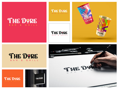 The Dore Bar branding graphic design logo restaurent ui