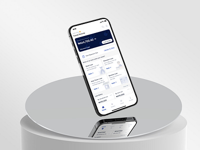 Loan App fintech investment loans mobile ui