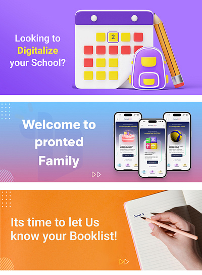 Web banners branding graphic design ui