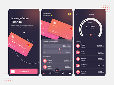 Finance app app app design branding design graphic design illustration logo ui ux vector