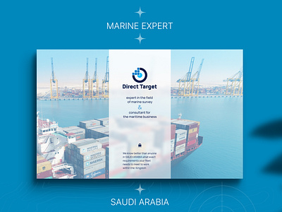 Presentation for marine expert branding marine presentation shipment ui visual design