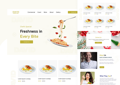 Food Website Minimalist Designs food foodwebsite minimilst ui ui design ux design website website deisgn