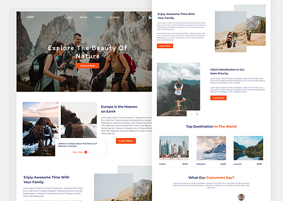 Travel Website Design design graphic design travel website travel website desgin ui ui design ui ux design ux design website