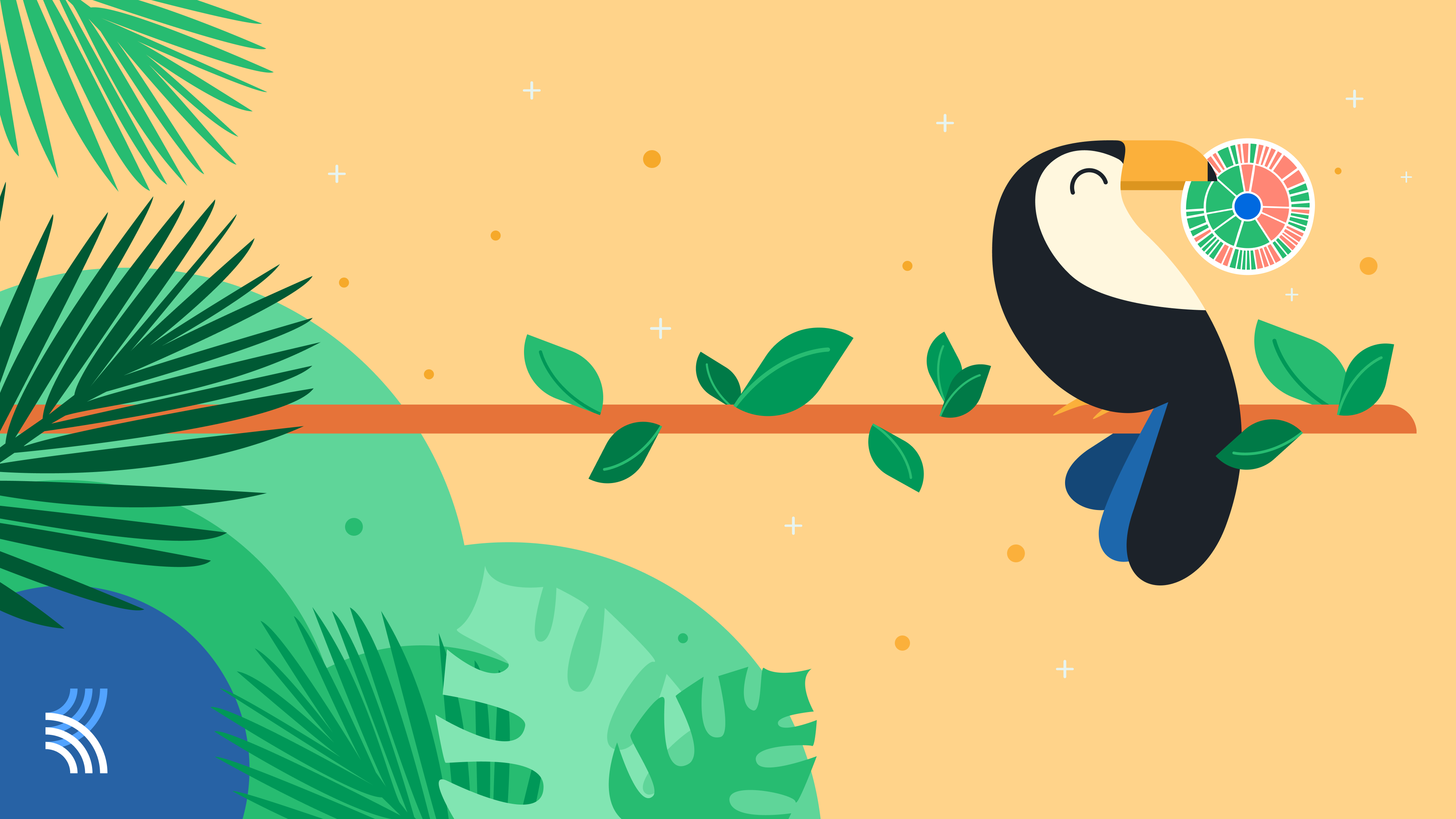 Kialo Edu: Toucans Team animal illustration branding funny geometric graphic design illustration design vector