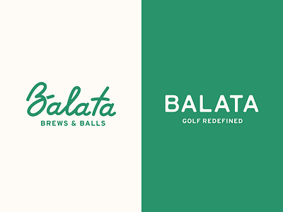 Balata Golf & Lifestyle brand designer branding custom typography custom wordmark font golf logo graphic design lifestyle brand logo design logo designer outdoors brand script script logo script typeface typeface design typography typography logo