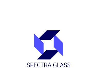 Glass Company Logo / SPECTRA GLASS abstract logo brand brand identity business logo commercial glass logo concept glass company logo glass logo industry logo branding logo design logo inspiration logo trends 2023 logotype modern logo professional glass company logo royal glass logo unique glass logo werehouse glass logo