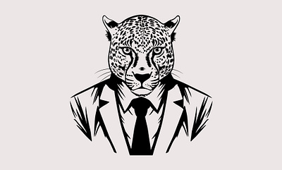 Cheeta logo vector illustration. animal animal tracing cheeta flat illustration graphic design illustration illustration art logo photo tracing vector vector tracing