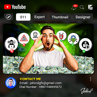 Creative thumbnail Design creativethumbnail modernthumbnail thumbnaildesign