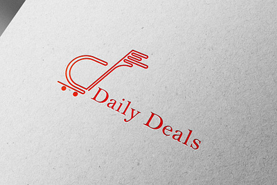 Daily Deals best logo branding cart logo d letter d letter logo design graphic design illustration logo logo design logo for sale minimal logo minimalist ui vector