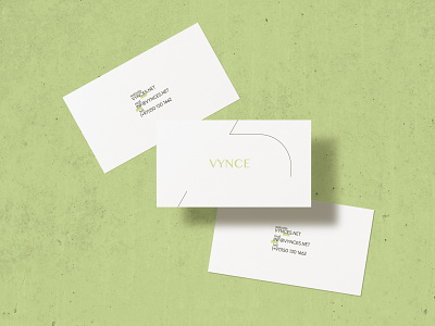 Vynce Business card bran identity branding branding design business card graphic design letterhead logo logo design logo designer minimal logo stationery set suitcase branding