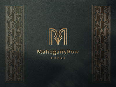 Mahogany Row Logo branding graphic design logo