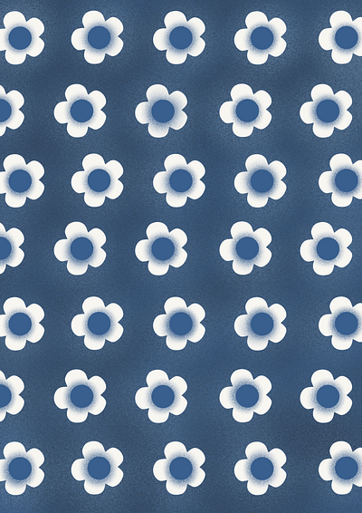 Floral pattern drawing flat illustration floral pattern procreate