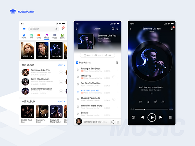 Music Player- Mobile App app app ui ios mobile music music design music list music ui player player ui ui