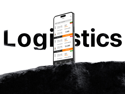 Freight logistics app case study app branding design freight graphic design haul illustration logistics logo mobile typography ui userinterface ux van