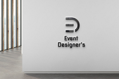 Its indicate as D & E .. its a event designer company logo 3d animation app branding design graphic design illustration logo motion graphics ui vector