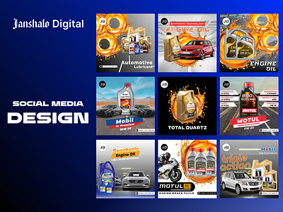 Engine Oil Social Media Ads Post Design ads ads design automobile automotive banner banners branding design dribbble engine oil graphic design lubricant post design poster posters social media socialmedia