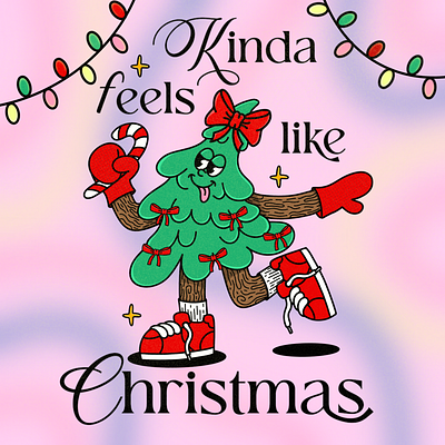 feels like Christmas :) branding cartooncharacter character design graphic design illustration logo mascot ui vector