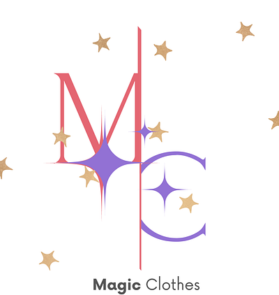 magic clothes brand logo :) branding design graphic design icon illustration logo typography vector