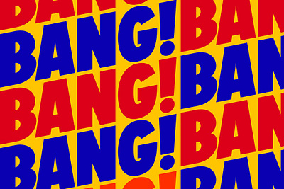 Bang! Bang! Typeface display display font display type font pairing fonts commercial use sans serif font typeface typeface design typeface font