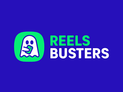 Reels Busters app buster ghost logo