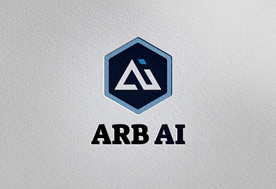 ARB AI LOGO branding circle logo circle type logo design elegant logo design eye catchy logo graphic design illustration logo