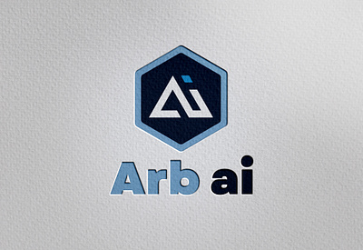 ARB AI LOGO 2 branding circle logo circle type logo design elegant logo design eye catchy logo graphic design illustration logo