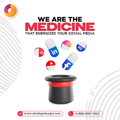 We Are The Medicine That Energizes Your Social Media