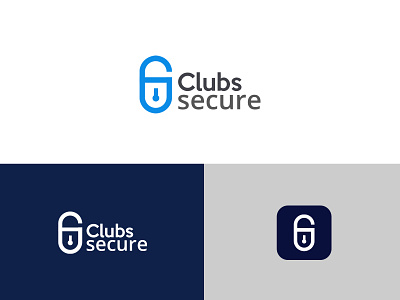 Clubs secure Logo Design brand design brand guide design brand identity brand logo brand manual brand style guide design branding branding guide branding logo design classysharif clubs secure logo corporate identity design design graphic design logo logodesign minimalist minimalist logo design