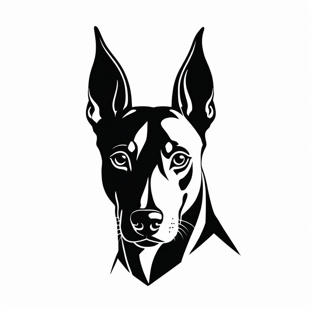 Doberman by 1xMerch on Dribbble