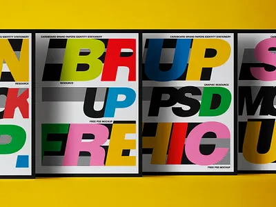 Free Branding Paper Psd Stationery Mockup Set branding mockup card mockup flyer mockup paper mockup